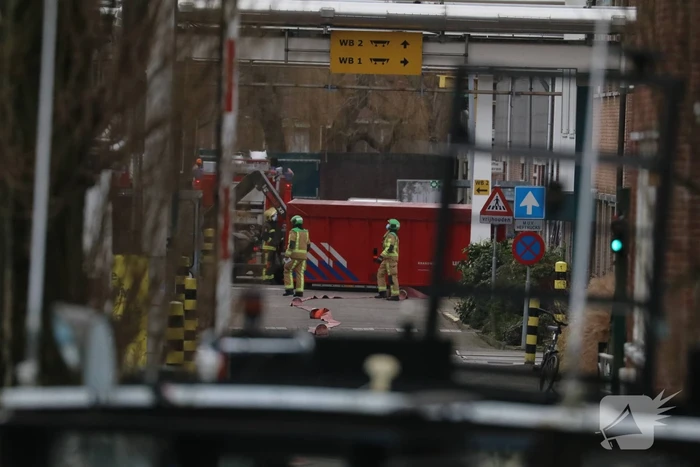 Knallen en grote rookontwikkeling bij Croda Nederland