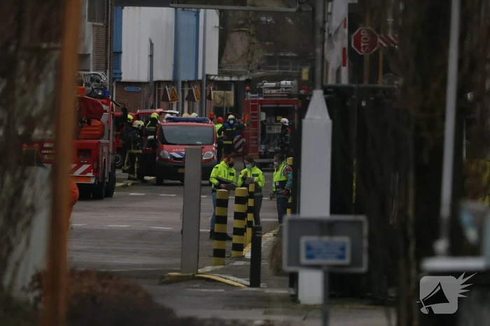 Knallen en grote rookontwikkeling bij Croda Nederland