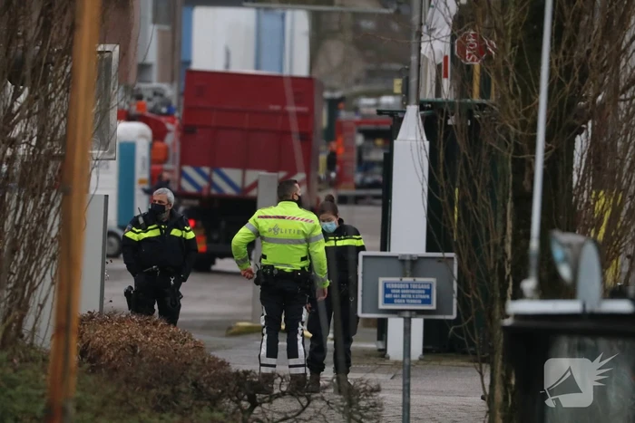 Knallen en grote rookontwikkeling bij Croda Nederland