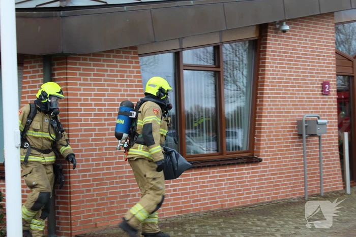 Gevaarlijke stof aangetroffen bij politiebureau