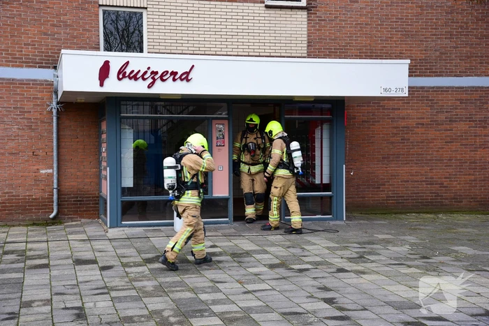 Brand in kelderboxen flatgebouw