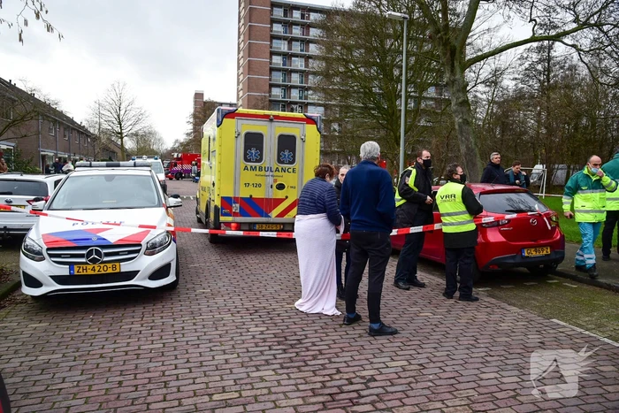 Brand in kelderboxen flatgebouw