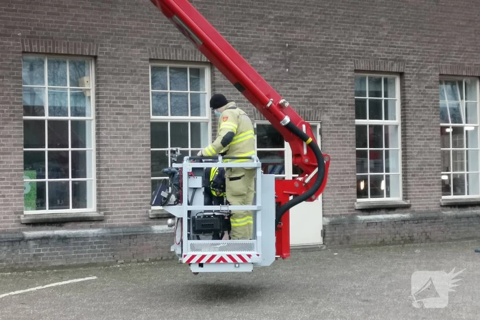 Onderzoek op dak van voormalige Frisokazerne