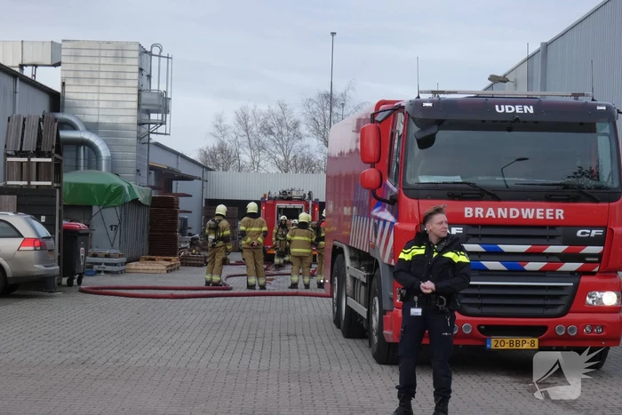 Brand bij houtbewerkingsbedrijf Awood
