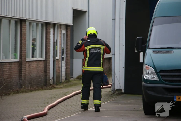 Brand bij Hekker interieurbouwbedrijf