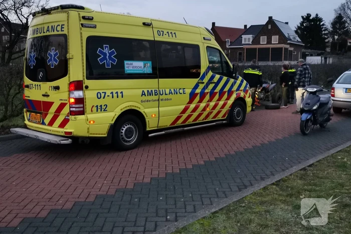 Bestuurder quad gewond na ongeval