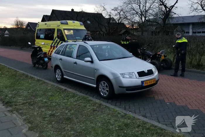 Bestuurder quad gewond na ongeval