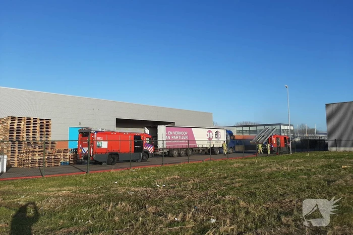 Brand in afvalcontainer bij Montapacking