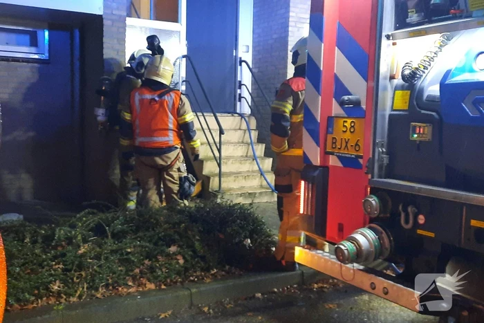 Brand in keuken veroorzaakt veel rook