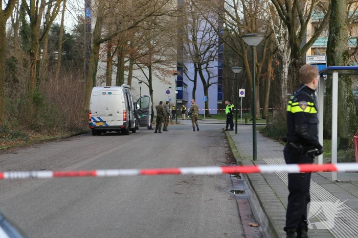 EOD maakt explosief onschadelijk in Geldrop