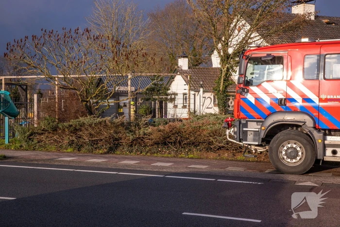 Brand op bovenverdieping vrijstaande woning
