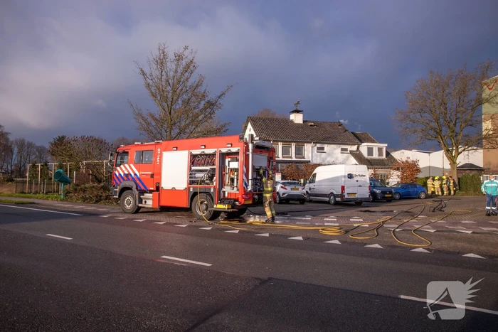 Brand op bovenverdieping vrijstaande woning