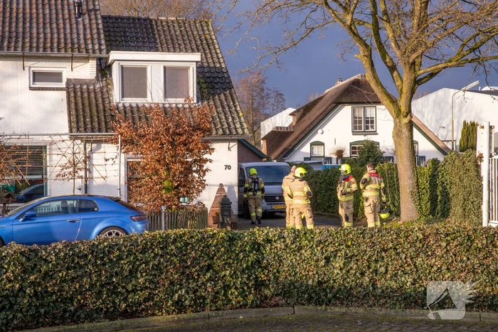 Brand op bovenverdieping vrijstaande woning