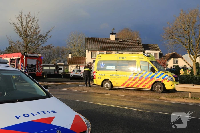 Brand op bovenverdieping vrijstaande woning