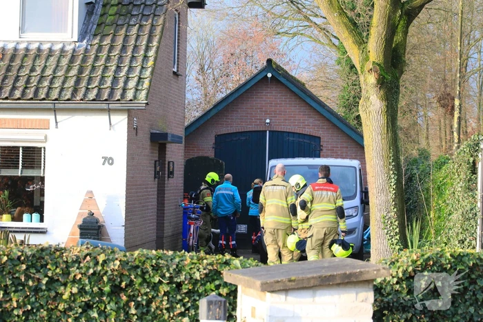 Brand op bovenverdieping vrijstaande woning