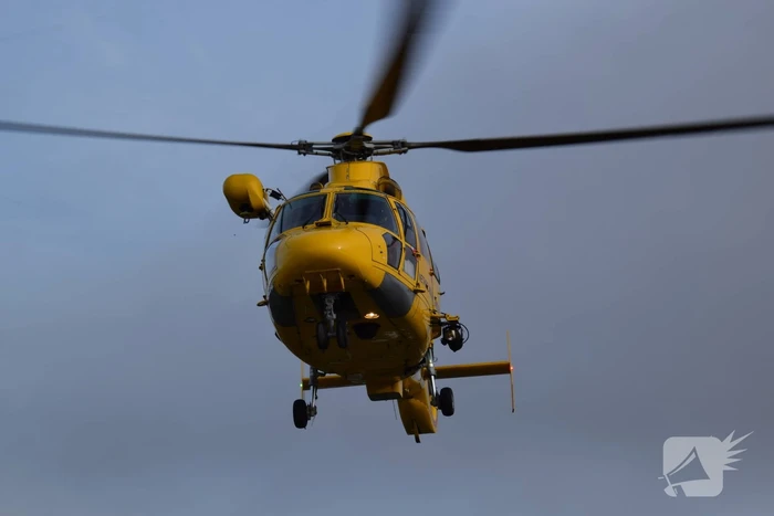 SAR-helikopter maakt proeflanding ZorgSaam Ziekenhuis