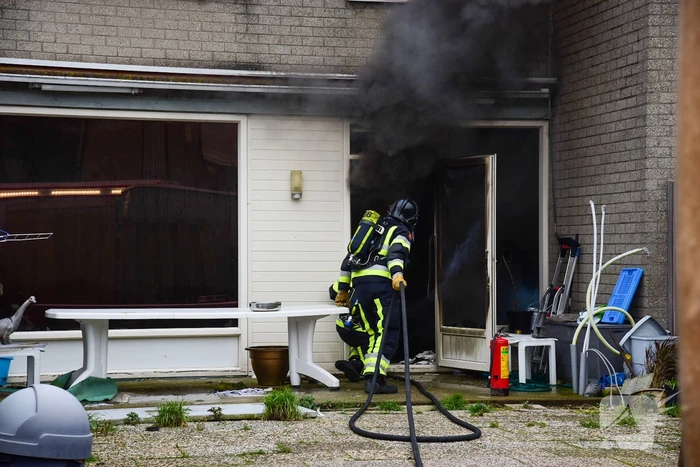 Woning verwoest door uitslaande brand