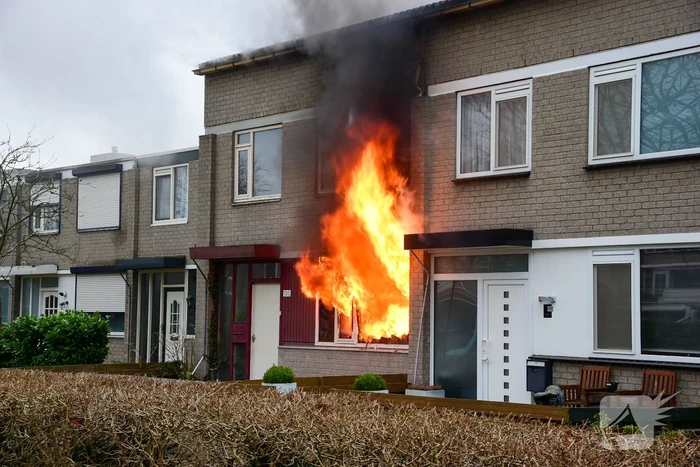 Woning verwoest door uitslaande brand