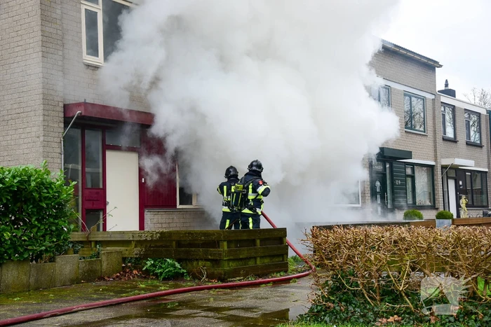 Woning verwoest door uitslaande brand