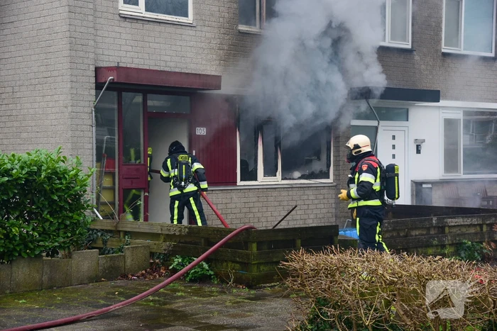 Woning verwoest door uitslaande brand