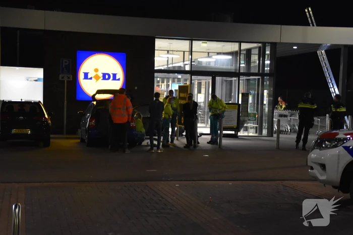 Vreemde lucht in Lidl-supermarkt