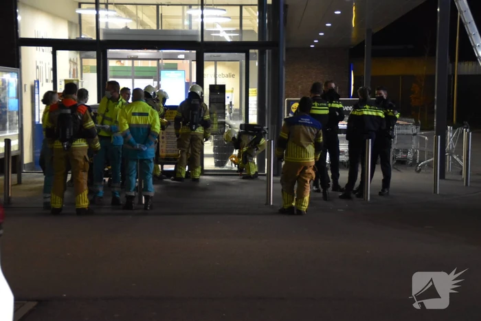 Vreemde lucht in Lidl-supermarkt