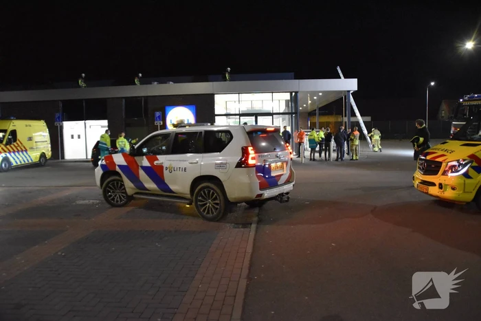 Vreemde lucht in Lidl-supermarkt