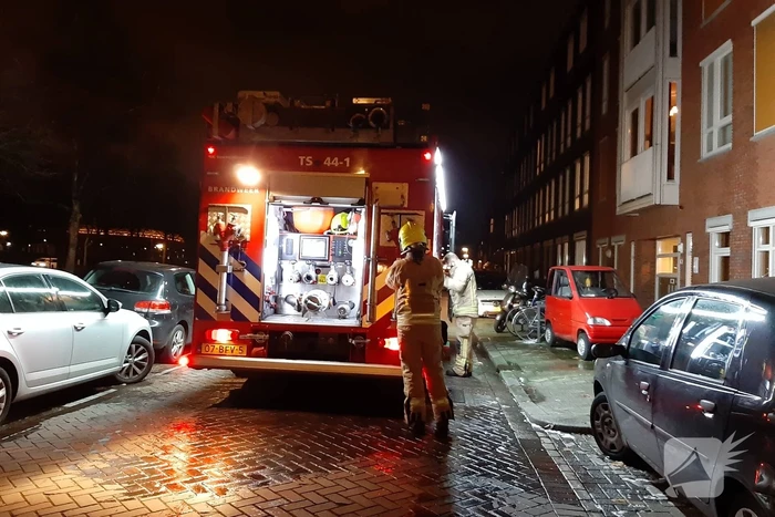Brand in woning snel onder controle