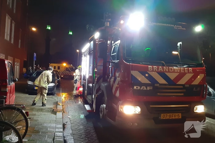 Brand in woning snel onder controle