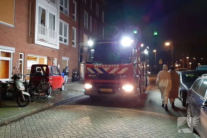 Brand in woning snel onder controle