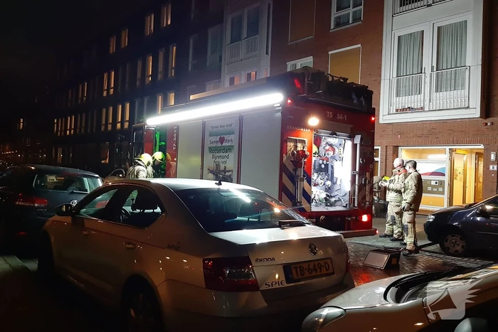 Brand in woning snel onder controle