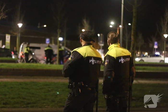 Demonstratie tegen avondklok in centrum
