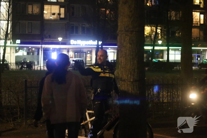 Demonstratie tegen avondklok in centrum