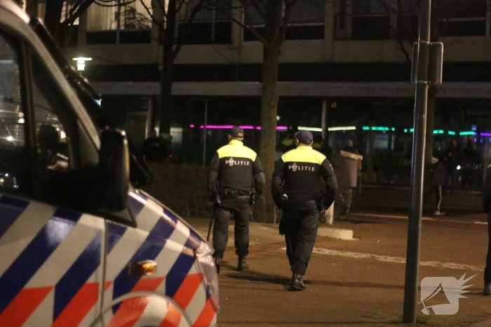Demonstratie tegen avondklok in centrum