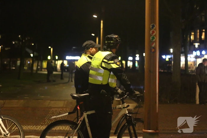 Demonstratie tegen avondklok in centrum