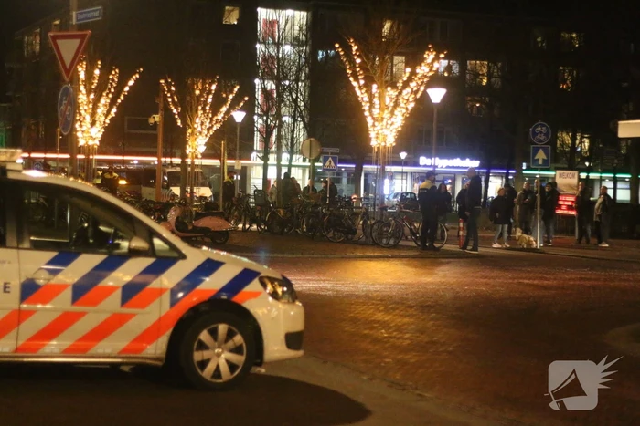 Demonstratie tegen avondklok in centrum