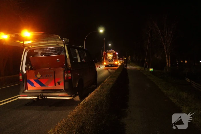 Veel rook bij brand in woning