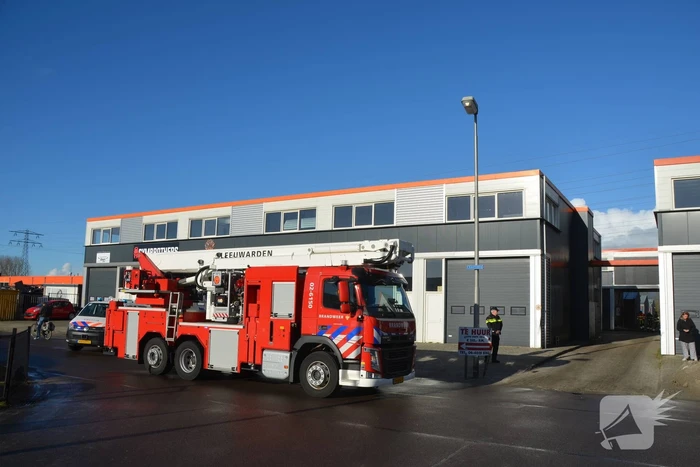 Brand in pand bedrijventerrein De Hemerik