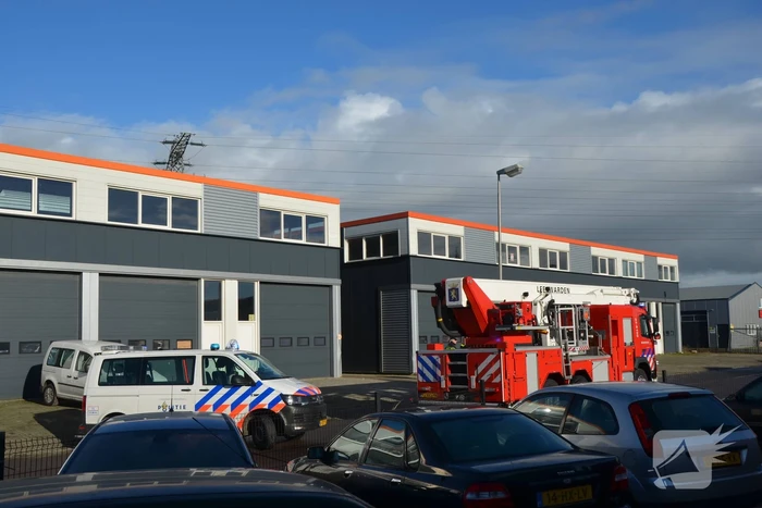 Brand in pand bedrijventerrein De Hemerik