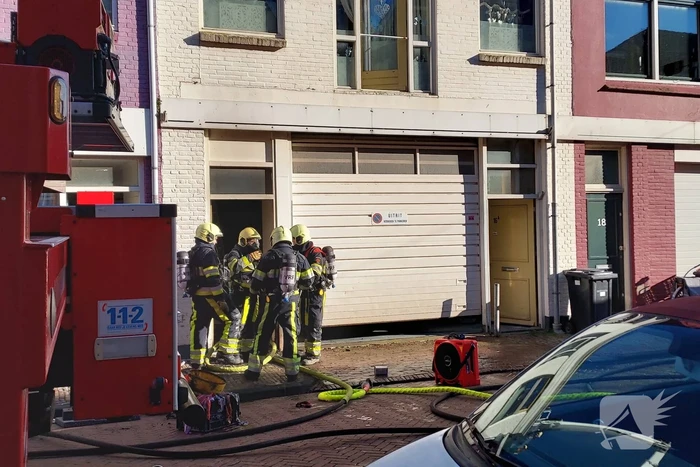 Brand in bovenwoning