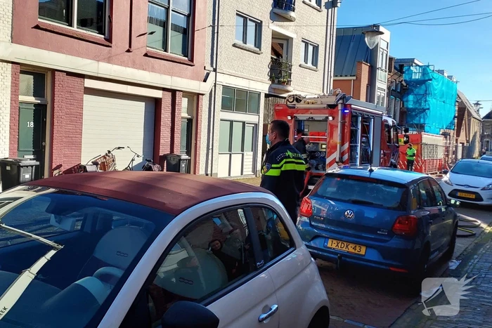 Brand in bovenwoning