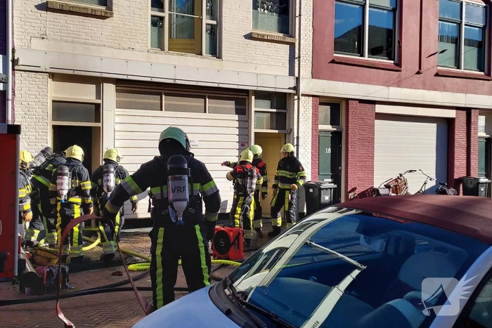 Brand in bovenwoning