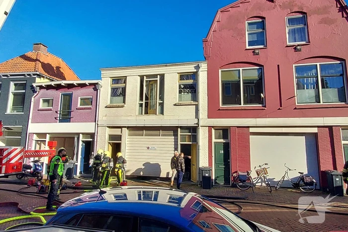 Brand in bovenwoning
