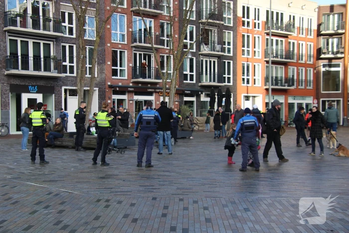 Politie maakt einde aan demonstratie