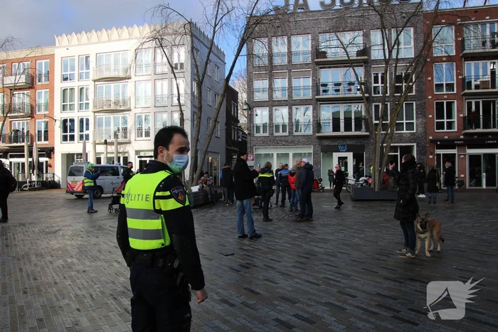 Politie maakt einde aan demonstratie