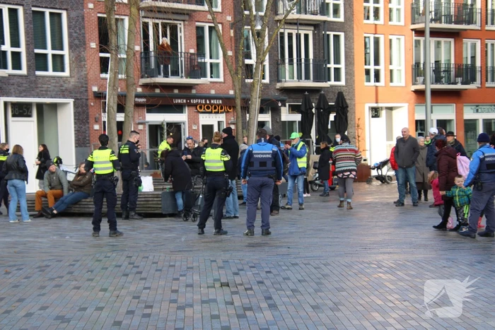 Politie maakt einde aan demonstratie