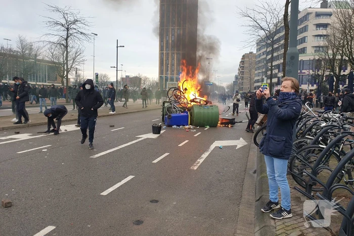 Demonstratie loopt uit de hand
