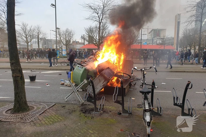 Demonstratie loopt uit de hand