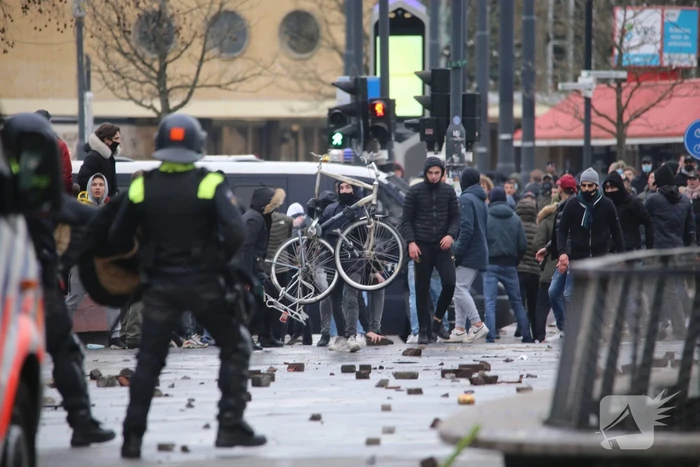 Demonstratie loopt uit de hand