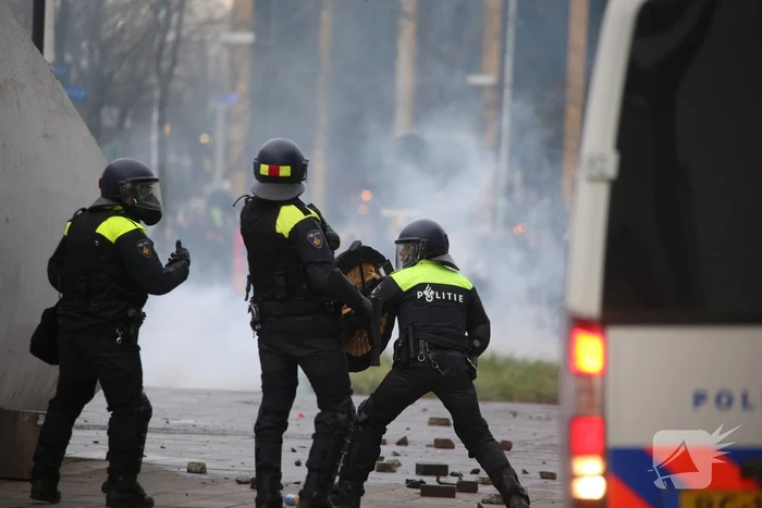 Demonstratie loopt uit de hand